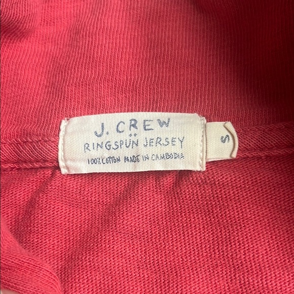 J. Crew Men's Red Quarter-Zip Sweater - Picture 3 of 4